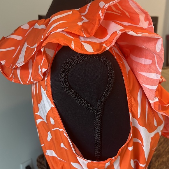 (EUC) Who What Wear Ruffled Top - Picture 3 of 4